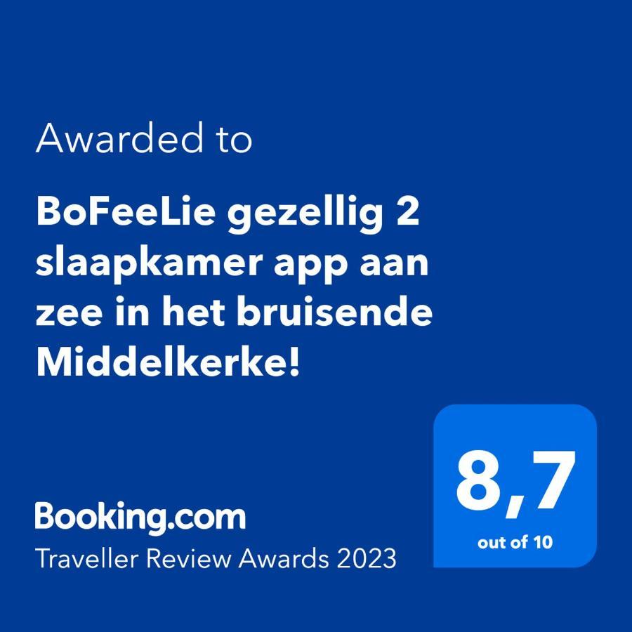 Bofeelie Gezellig 2 Slaapkamer App Aan Zee In Het Bruisende Middelkerke! Leilighet Eksteriør bilde